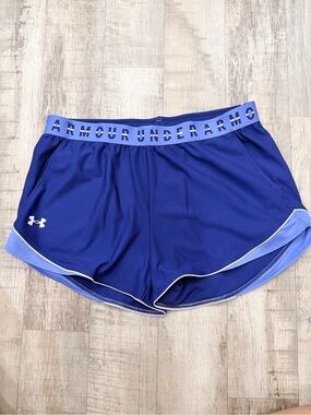 Under Armour Women's purplish blue Athletic Shorts